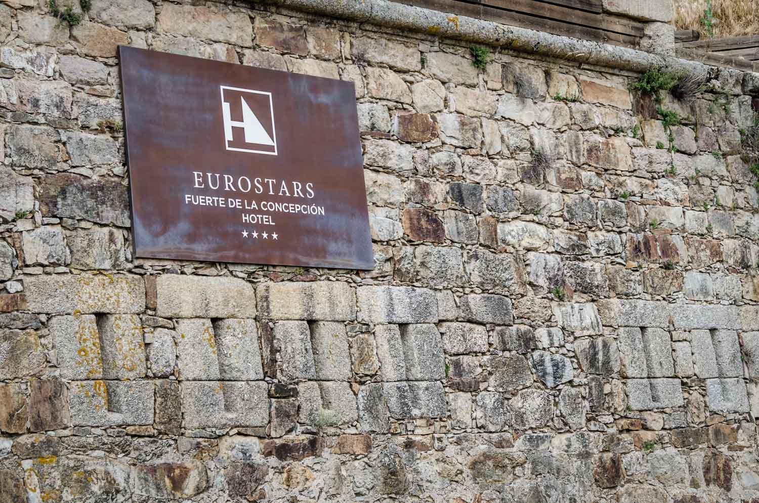 Hotel Eurostars Fuerte De La Concepcion Aldea Del Obispo Exteriér fotografie